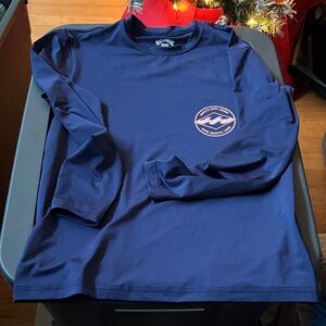 Billabong Blue Long Sleeve Tee